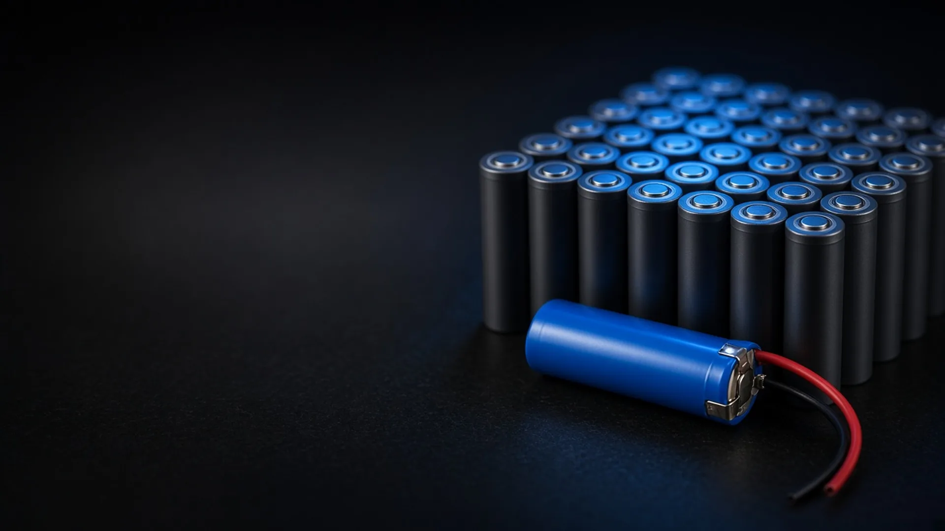 18650 cylindrical lithium-ion cells and an assembled 18650 battery pack