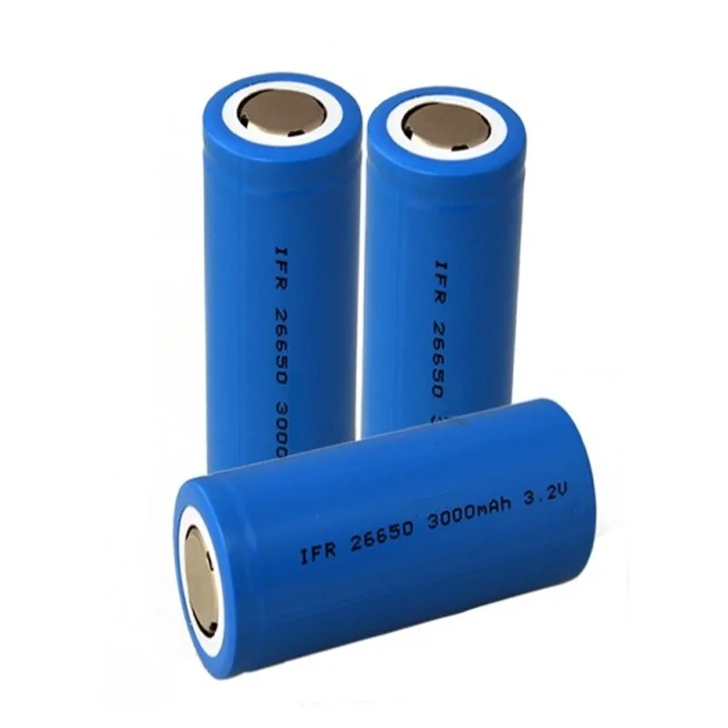 26650 cylindrical LiFePO4 battery product photo