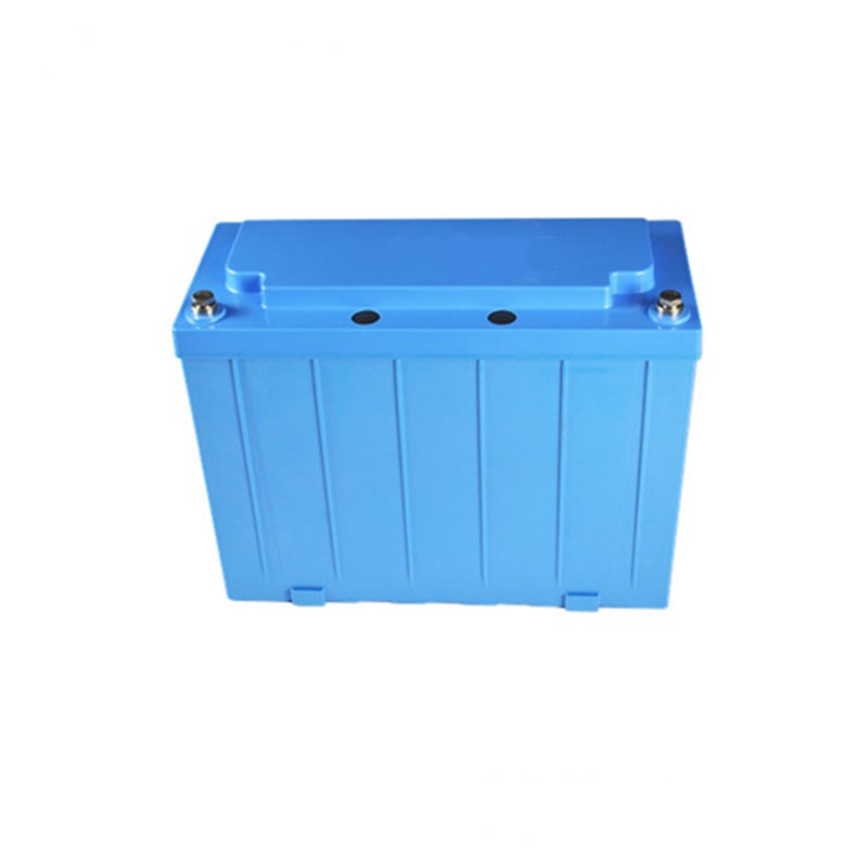 12.8V 90Ah LiFePO4 battery pack built from cylindrical cells