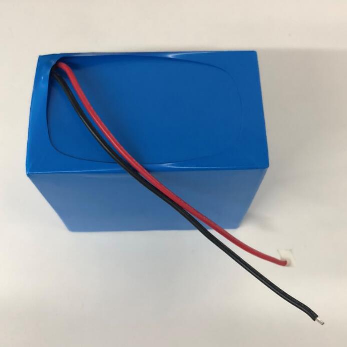 LiFePO4 battery pack in an ABS case ready to replace a sealed lead acid battery