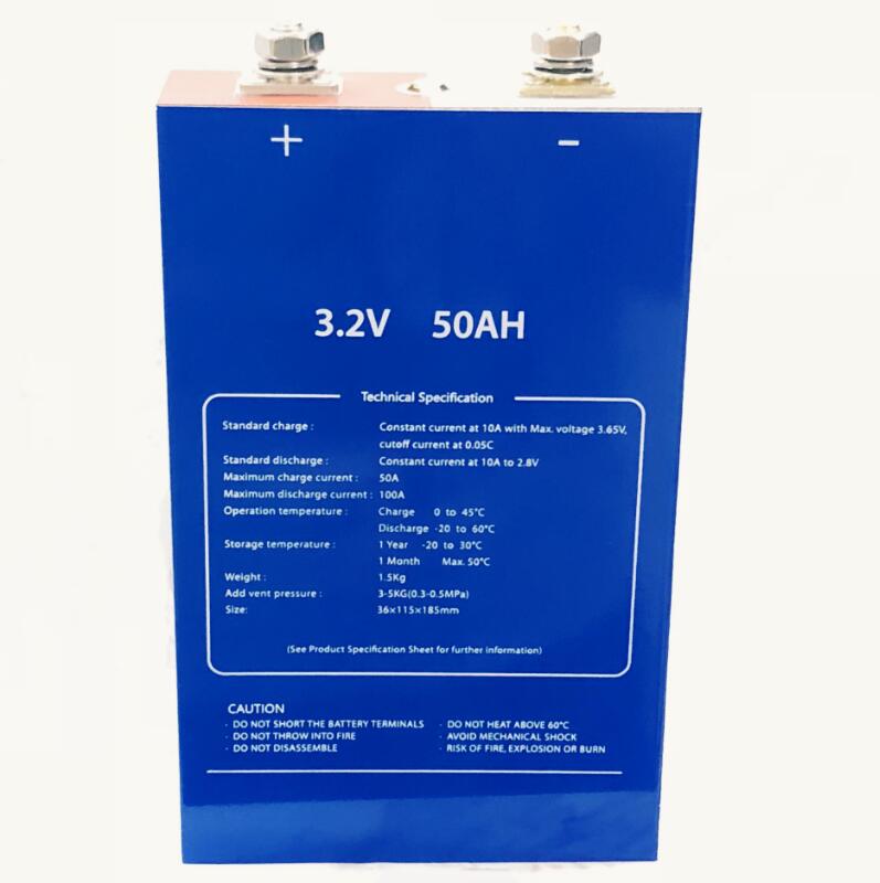 LiFePO4 battery in a lead acid style ABS case with threaded terminals